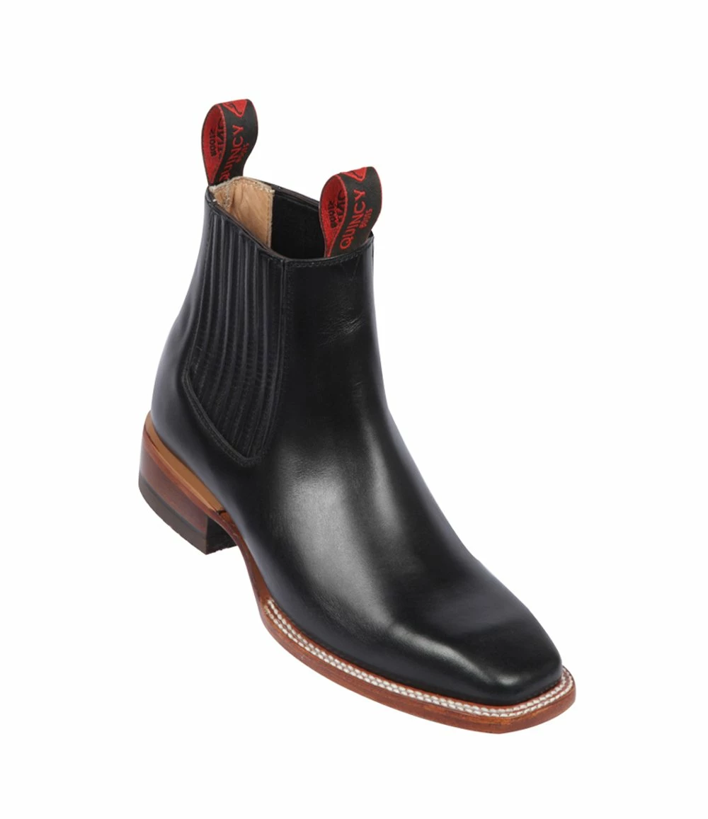 Guadalajara Western Wear Men Quincy Square Toe Botin Charro - Q68B8305 3 Guadalajara Western Wear Men Quincy Square Toe Botin Charro - Q68B8305