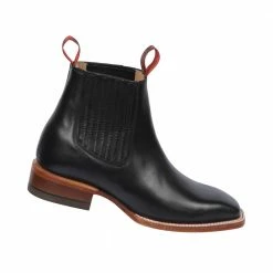 Guadalajara Western Wear Men Quincy Square Toe Botin Charro - Q68B8305