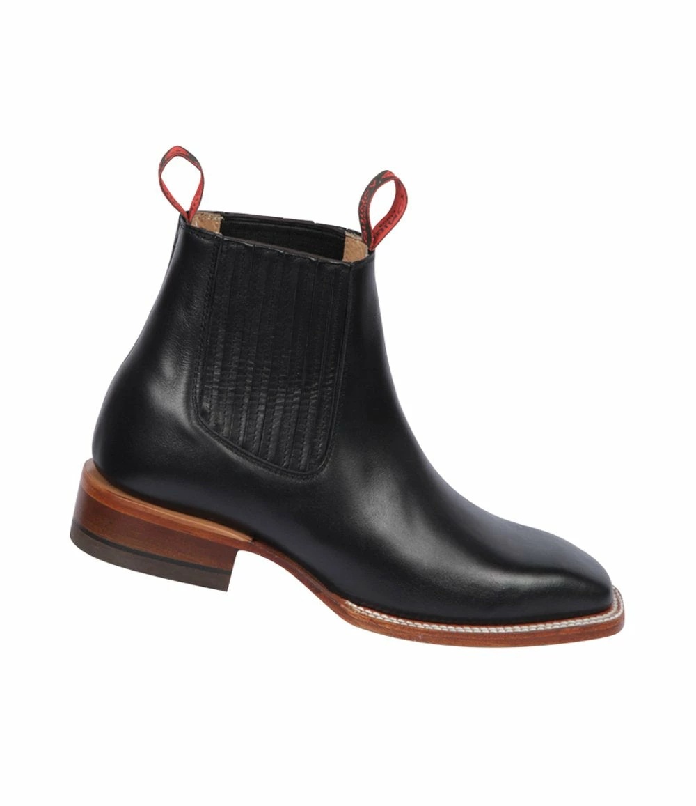 Guadalajara Western Wear Men Quincy Square Toe Botin Charro - Q68B8305 4 Guadalajara Western Wear Men Quincy Square Toe Botin Charro - Q68B8305