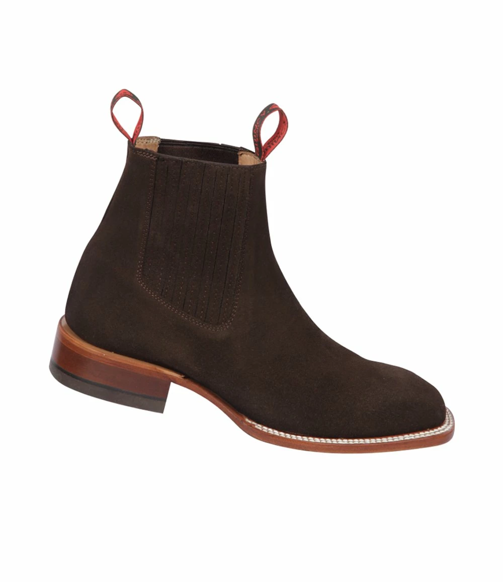 Guadalajara Western Wear Men Quincy Square Toe Botin Charro - Q68B6394 4 Guadalajara Western Wear Men Quincy Square Toe Botin Charro - Q68B6394