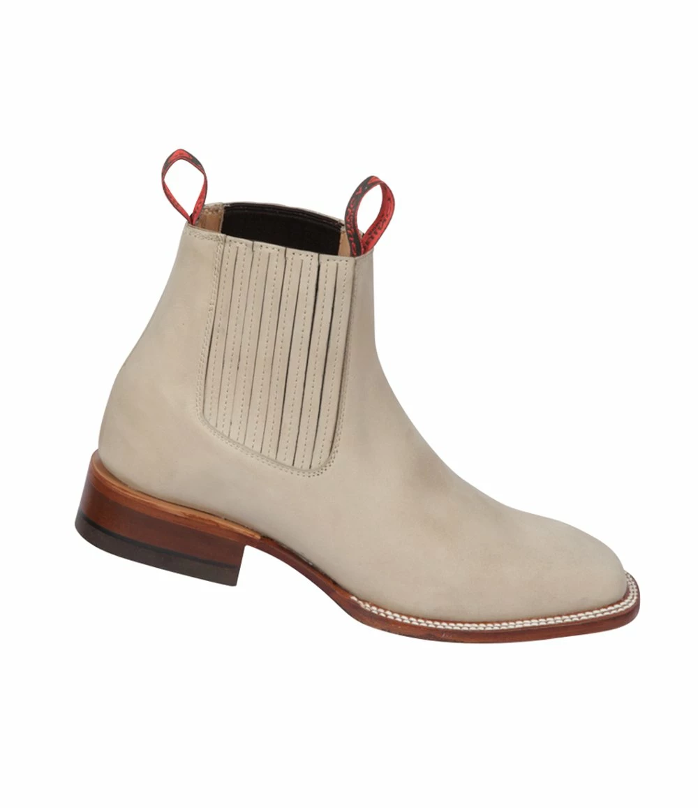 Guadalajara Western Wear Men Quincy Square Toe Botin Charro - Q68B6304 4 Guadalajara Western Wear Men Quincy Square Toe Botin Charro - Q68B6304