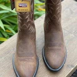 Men Ariat Heritage Round Toe Western Cowboy Boot 10 Men Ariat Heritage Round Toe Western Cowboy Boot
