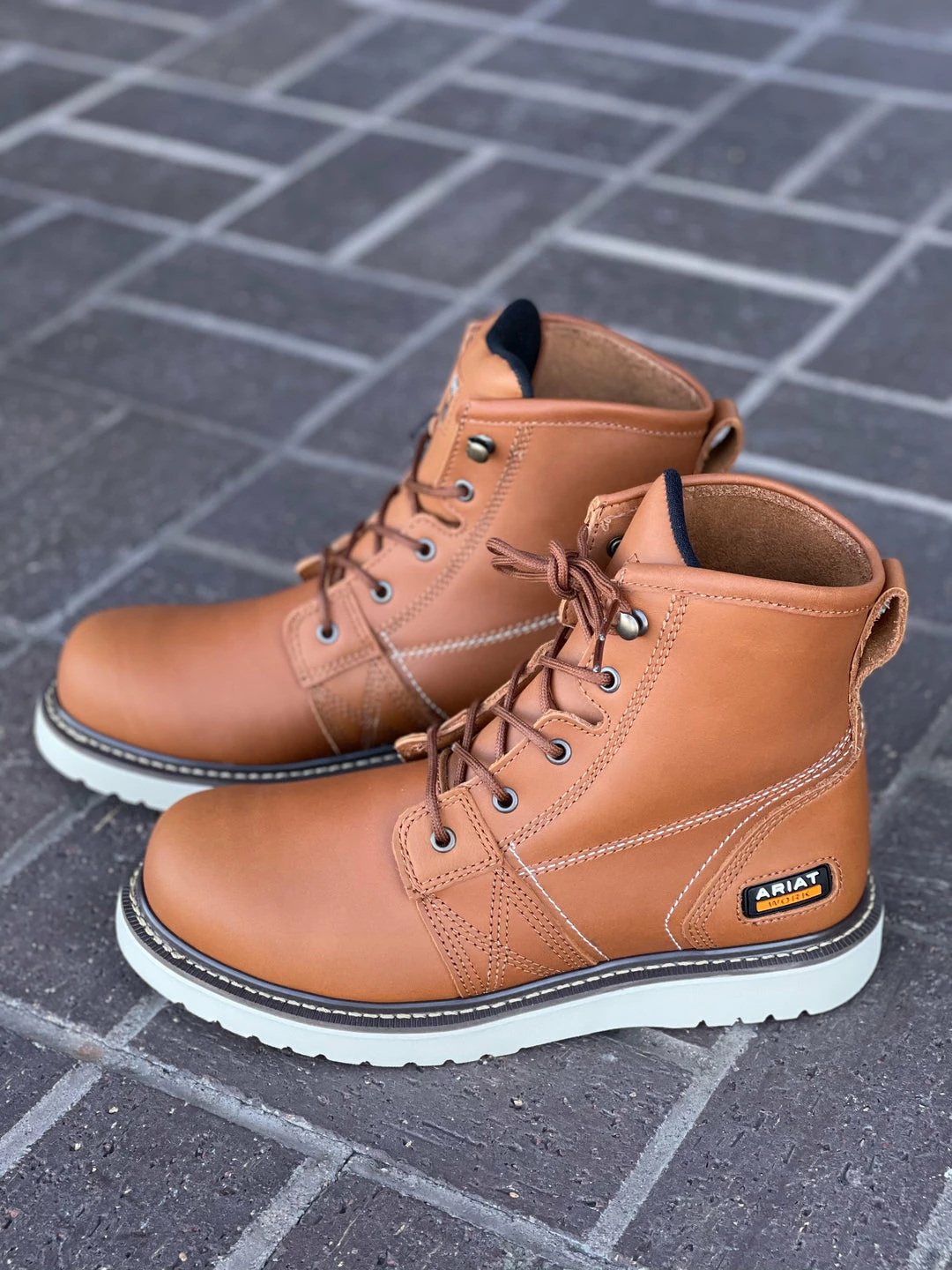 Ariat Lightweight Rebar Wedge 6" Work Boot Men 3 Ariat Lightweight Rebar Wedge 6" Work Boot Men