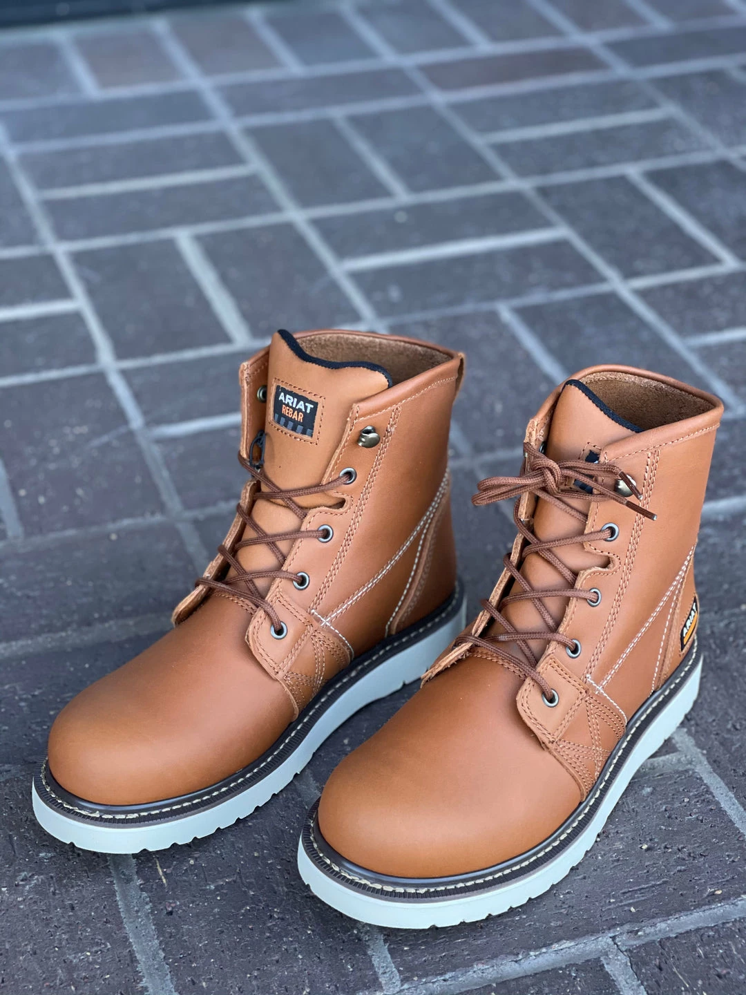 Ariat Lightweight Rebar Wedge 6" Work Boot Men 5 Ariat Lightweight Rebar Wedge 6" Work Boot Men