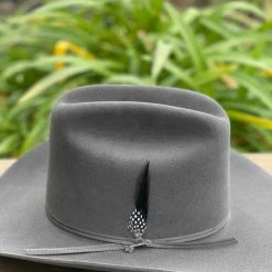 Stetson 6x Rancher Bullet Diamante Negro Cowboy Felt Hat (Copa Alta Falda/Brim 3.5") Men