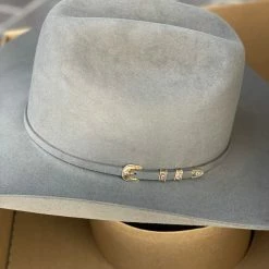Guadalajara Western Wear Resistol Prairie Smoke Premier 30x Phantom Grey Cowboy Felt Hat