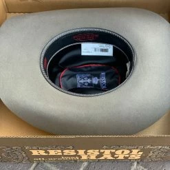 Guadalajara Western Wear Resistol Prairie Smoke Premier 30x Phantom Grey Cowboy Felt Hat