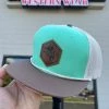 Guadalajara Western Wear Outlaw Teal/Brown Lane Frost Cap Accessories 1 Guadalajara Western Wear Outlaw Teal/Brown Lane Frost Cap Accessories