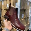 Men Ariat Booker Ultra Western Ankle Boot (Royal Brown)