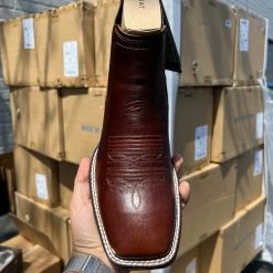 Men Ariat Booker Ultra Western Ankle Boot (Royal Brown)