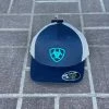 Guadalajara Western Wear Accessories Ariat Grey/Blue Ariat Logo Cap
