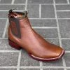 Guadalajara Western Wear Los Altos Belmont Brown Wide Square Toe Botin Charro 2 Guadalajara Western Wear Los Altos Belmont Brown Wide Square Toe Botin Charro