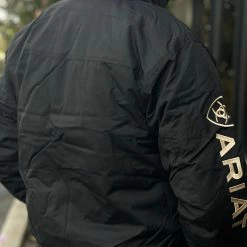 Guadalajara Western Wear Men Team Logo Insulated Jacket Black/Gold 10 Guadalajara Western Wear Men Team Logo Insulated Jacket Black/Gold