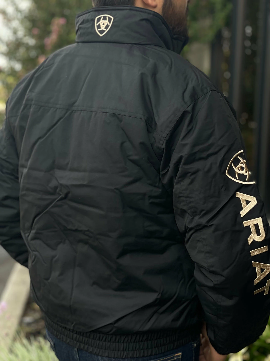 Guadalajara Western Wear Men Team Logo Insulated Jacket Black/Gold 6 Guadalajara Western Wear Men Team Logo Insulated Jacket Black/Gold