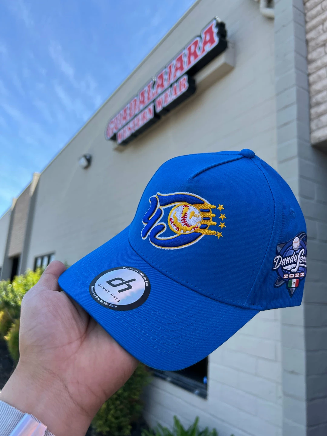 Guadalajara Western Wear CH Jalisco Blue - Dandy Hats Accessories 3 Guadalajara Western Wear CH Jalisco Blue - Dandy Hats Accessories