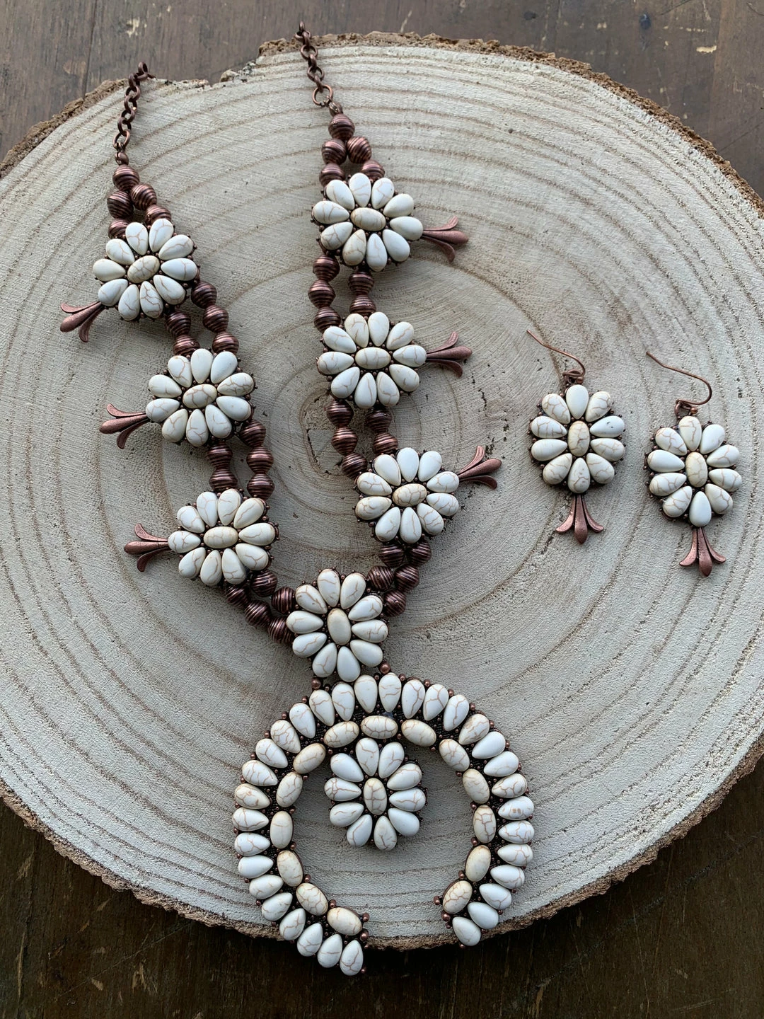 Guadalajara Western Wear White Floral Squash Blossom Women 3 Guadalajara Western Wear White Floral Squash Blossom Women