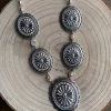 Guadalajara Western Wear Silver Bright Conchos Women 1 Guadalajara Western Wear Silver Bright Conchos Women