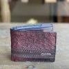 Guadalajara Western Wear Cuadra Black Cherry Full Quill Ostrich Leather Wallet 1 Guadalajara Western Wear Cuadra Black Cherry Full Quill Ostrich Leather Wallet