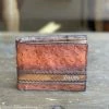 Guadalajara Western Wear Cuadra Flame Honey Full Quill Ostrich Leather Wallet