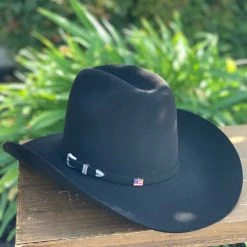 Guadalajara Western Wear American Hat Co. 7x Black Crown: Minnick Brim: 4