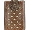 Guadalajara Western Wear Leather Tooled Cell Phone Case Accessories