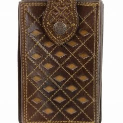 Guadalajara Western Wear Leather Tooled Cell Phone Case