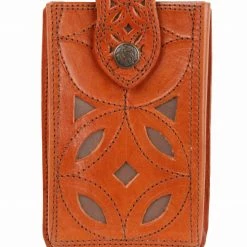 Guadalajara Western Wear Accessories Leather Tooled Cell Phone Case