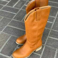 Guadalajara Western Wear Dingo Tan Homestead Fashion Women Round Toe Boot