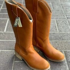 Guadalajara Western Wear Dingo Tan Homestead Fashion Women Round Toe Boot