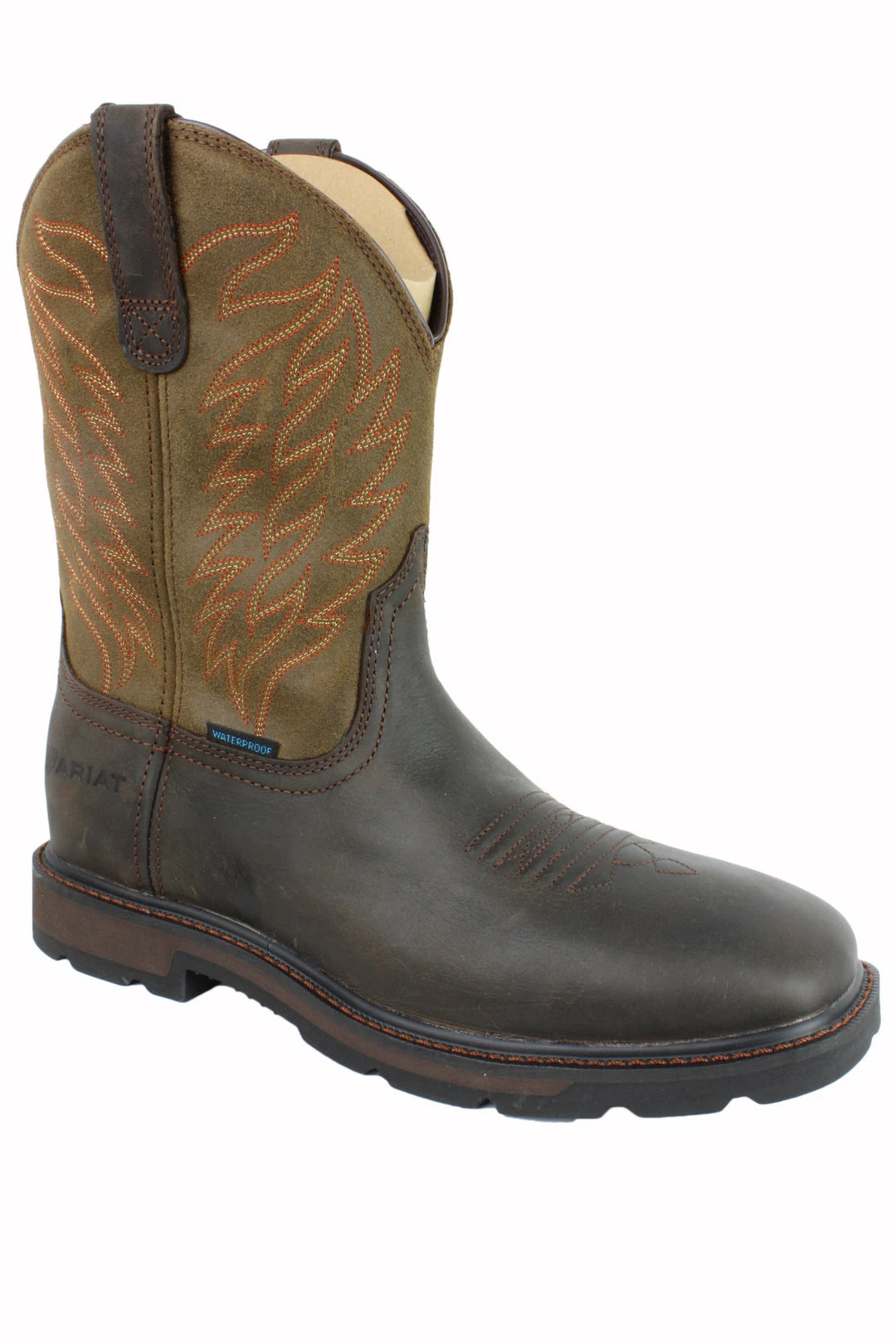 Ariat Groundbreaker Wide Square Toe Waterproof Work Boot 8 Ariat Groundbreaker Wide Square Toe Waterproof Work Boot