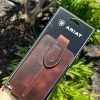 Guadalajara Western Wear Accessories Ariat Brown Leather Cell Phone Case (Fits IPhone REGULAR SIZE)