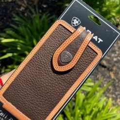 Guadalajara Western Wear Ariat Rowdy Leather Cell Phone Case (Fits IPhone PLUS) Accessories