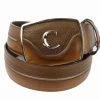 Guadalajara Western Wear Men Cuadra Honey Modern Leather Belt
