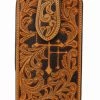 Guadalajara Western Wear Nocona Leather Tooled Floral Cell Phone Case Accessories