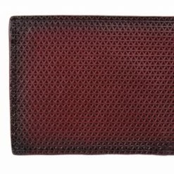 Guadalajara Western Wear Cuadra Rustic Brown/Red Caiman Leather Wallet (Limited Edition) Accessories