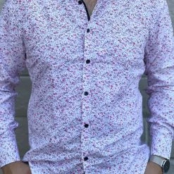 Guadalajara Western Wear Men's Italian Print Long Sleeve Shirt - B588