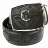 Guadalajara Western Wear Cuadra Extasis Modern Caiman Leather Belt Men