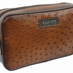 Guadalajara Western Wear Ostrich Document Bag
