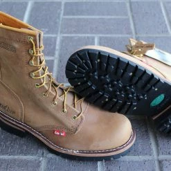 Guadalajara Western Wear Cactus 9219 Light Brown Soft Toe Work Boot