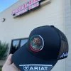 Guadalajara Western Wear Ariat Circle Mexico Patch Cap Accessories 1 Guadalajara Western Wear Ariat Circle Mexico Patch Cap Accessories