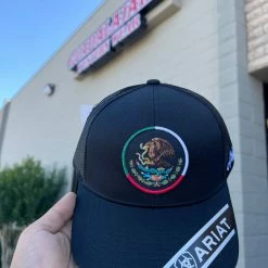 Guadalajara Western Wear Ariat Circle Mexico Patch Cap Accessories