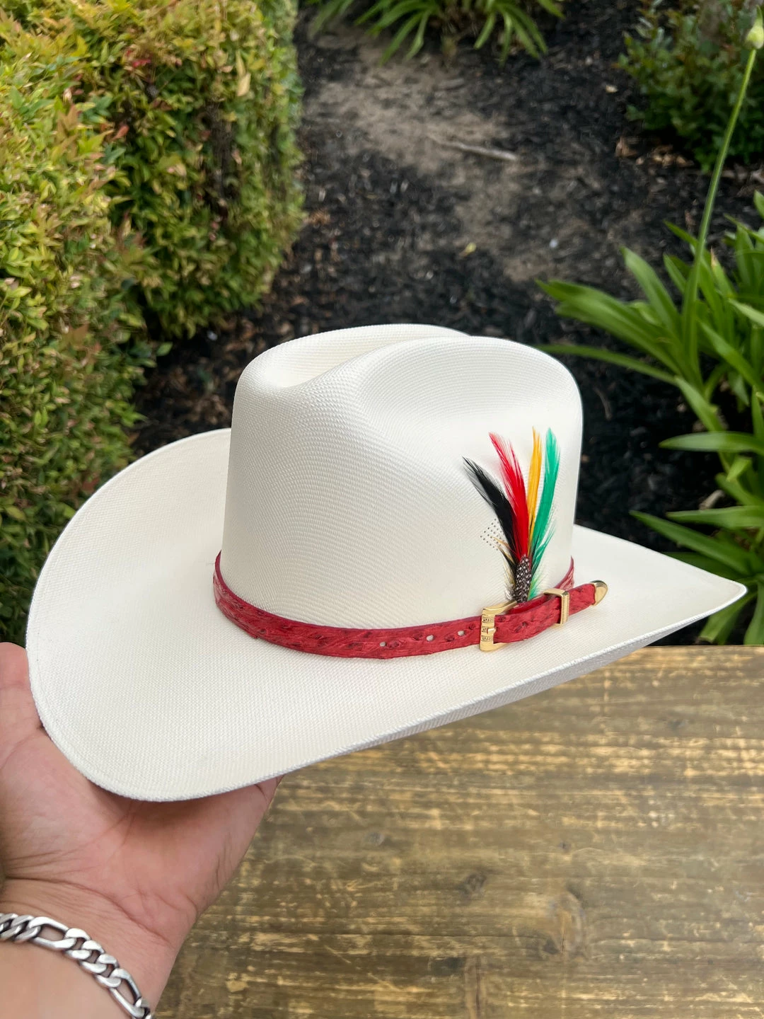 Guadalajara Western Wear Men Tombstone 1000x Johnson (Copa Chica) Toquilla Avestruz Rojo 3 Guadalajara Western Wear Men Tombstone 1000x Johnson (Copa Chica) Toquilla Avestruz Rojo