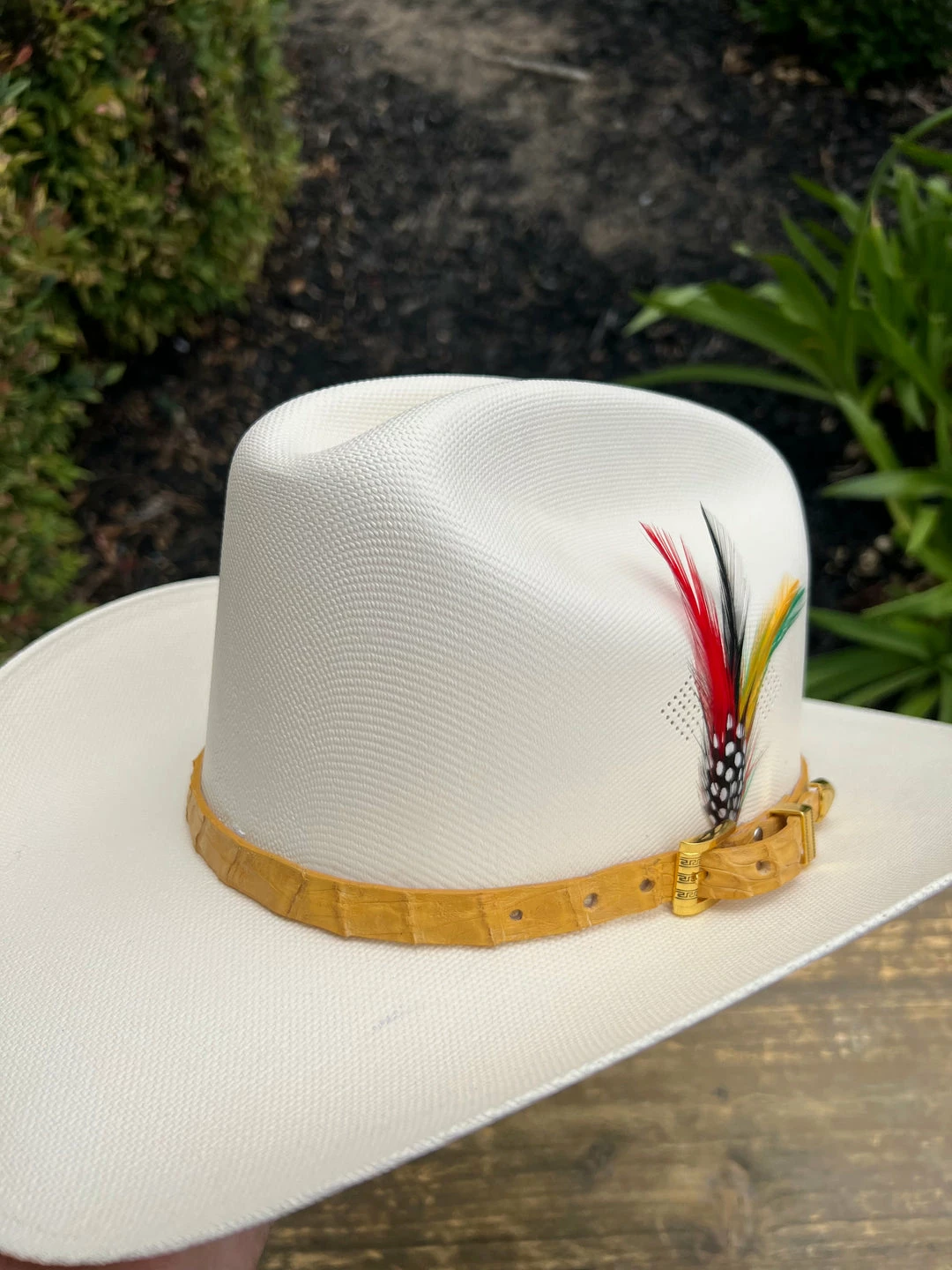 Guadalajara Western Wear Men Tombstone 1000x (Copa Chica) Toquilla Caiman Mantequilla 4 Guadalajara Western Wear Men Tombstone 1000x (Copa Chica) Toquilla Caiman Mantequilla