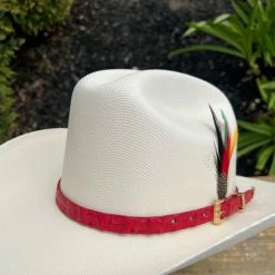 Guadalajara Western Wear Tombstone 1000x Johnson (Copa Chica) Toquilla Caiman Rojo Men