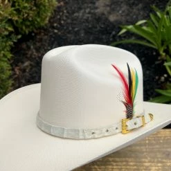 Guadalajara Western Wear Men Tombstone 1000x Johnson (Copa Chica) Toquilla Caiman Hueso