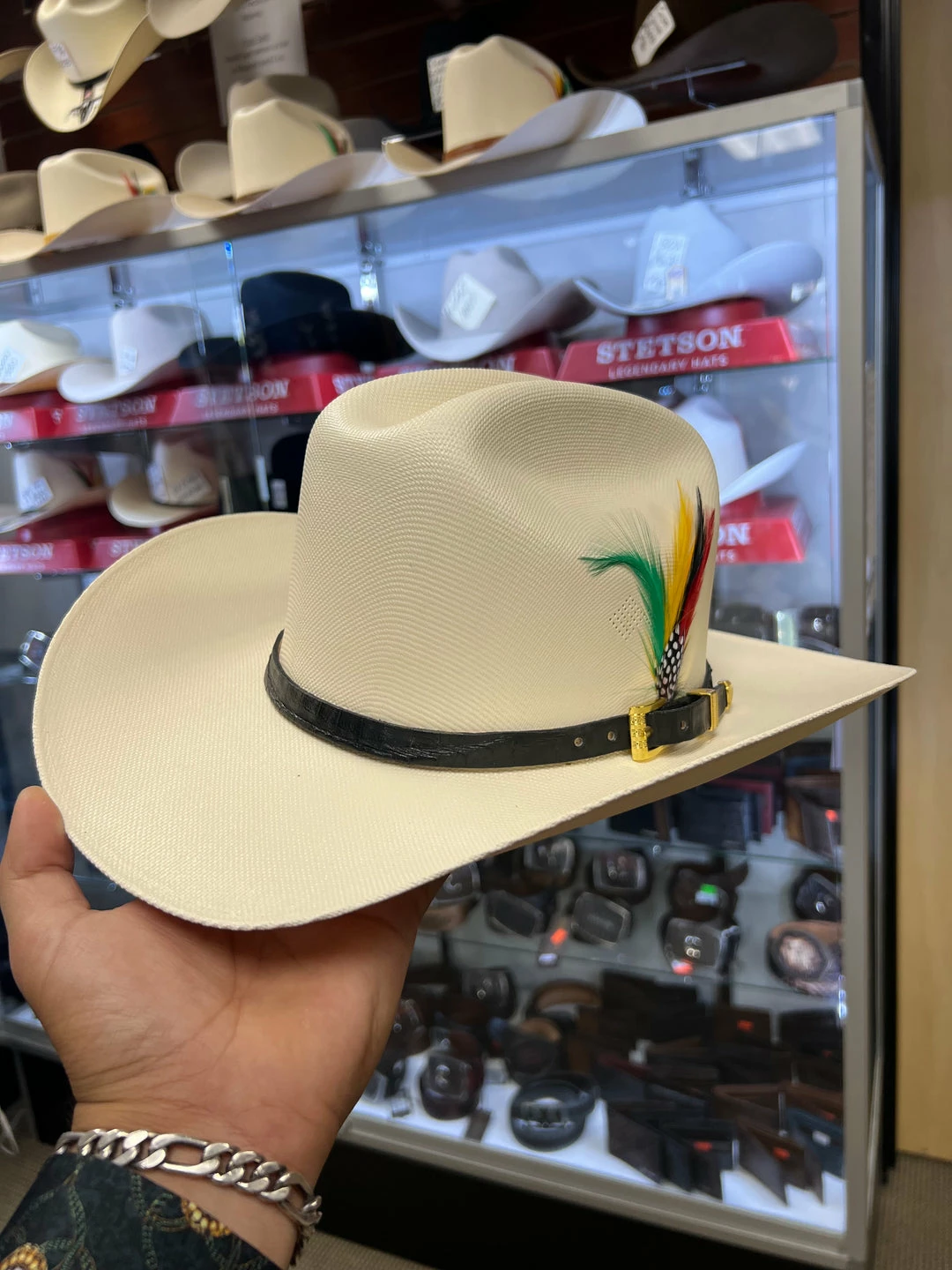 Guadalajara Western Wear Men Tombstone 1000x Johnson (Copa Chica) Toquilla Caiman Negro 5 Guadalajara Western Wear Men Tombstone 1000x Johnson (Copa Chica) Toquilla Caiman Negro