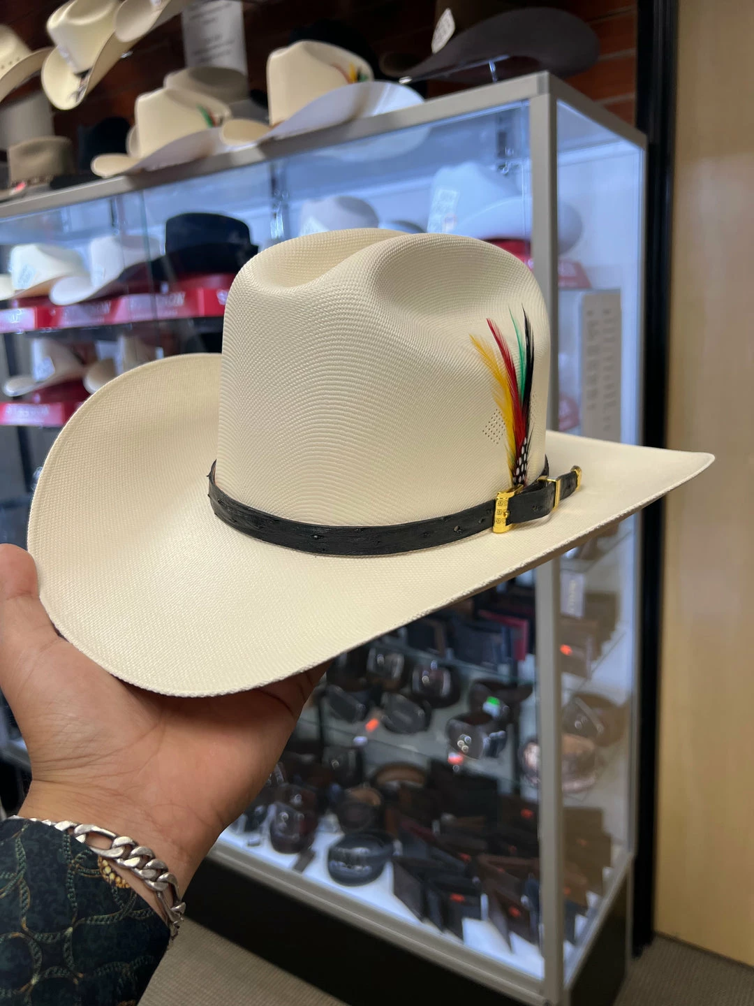 Guadalajara Western Wear Tombstone 1000x Johnson (Copa Chica) Toquilla Avestruz Negro 5 Guadalajara Western Wear Tombstone 1000x Johnson (Copa Chica) Toquilla Avestruz Negro