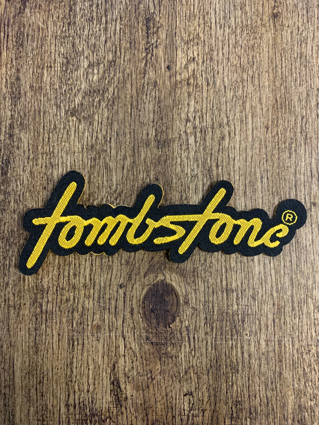 Guadalajara Western Wear Accessories Tombstone Black / Yellow Patch (Peel & Stick Patch) 3 Guadalajara Western Wear Accessories Tombstone Black / Yellow Patch (Peel & Stick Patch)