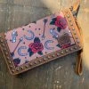 Guadalajara Western Wear Ariat Floral Horseshoe Wallet Women