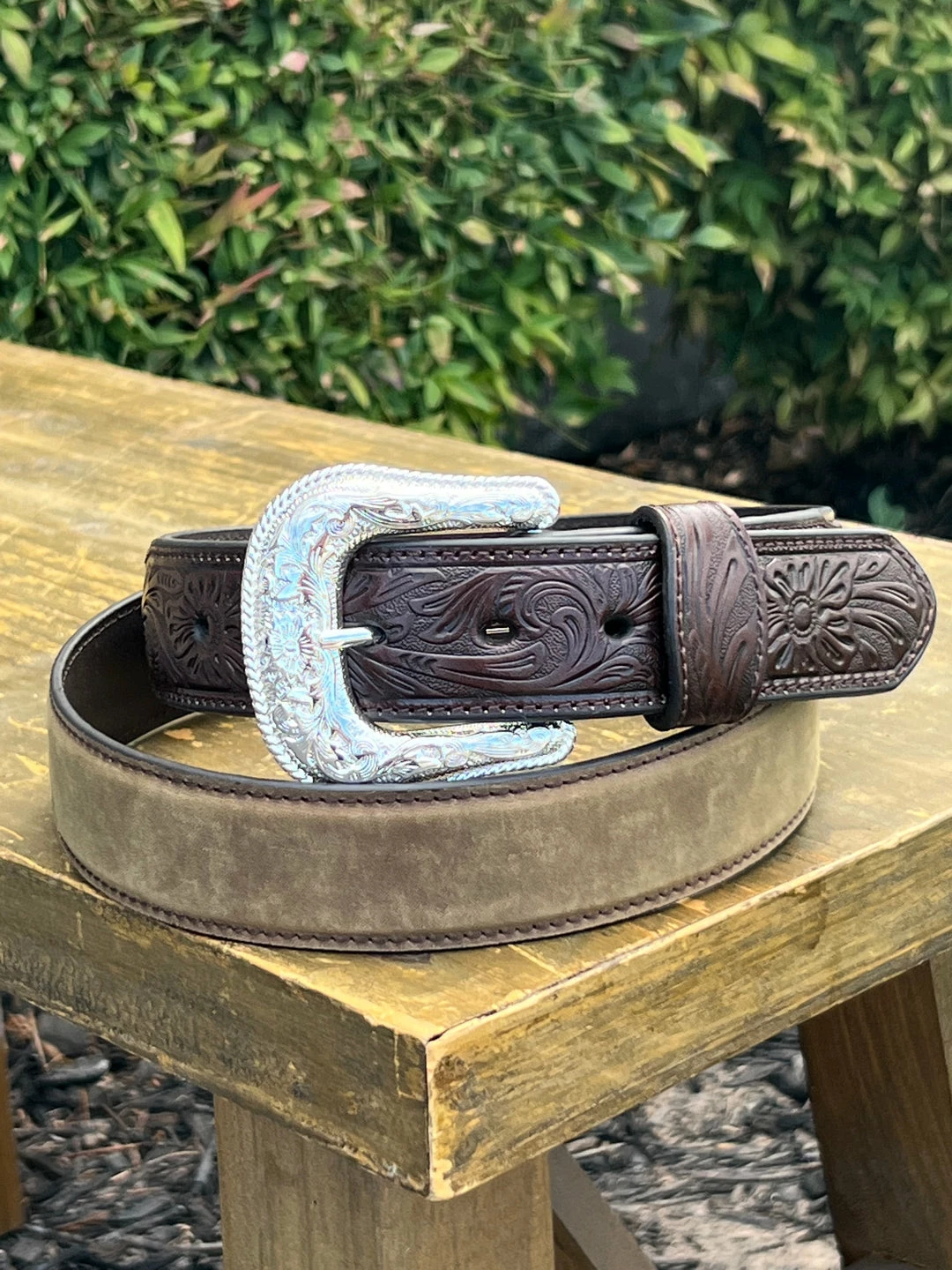 Guadalajara Western Wear Nocona Brown Bullhide Belt 3 Guadalajara Western Wear Nocona Brown Bullhide Belt